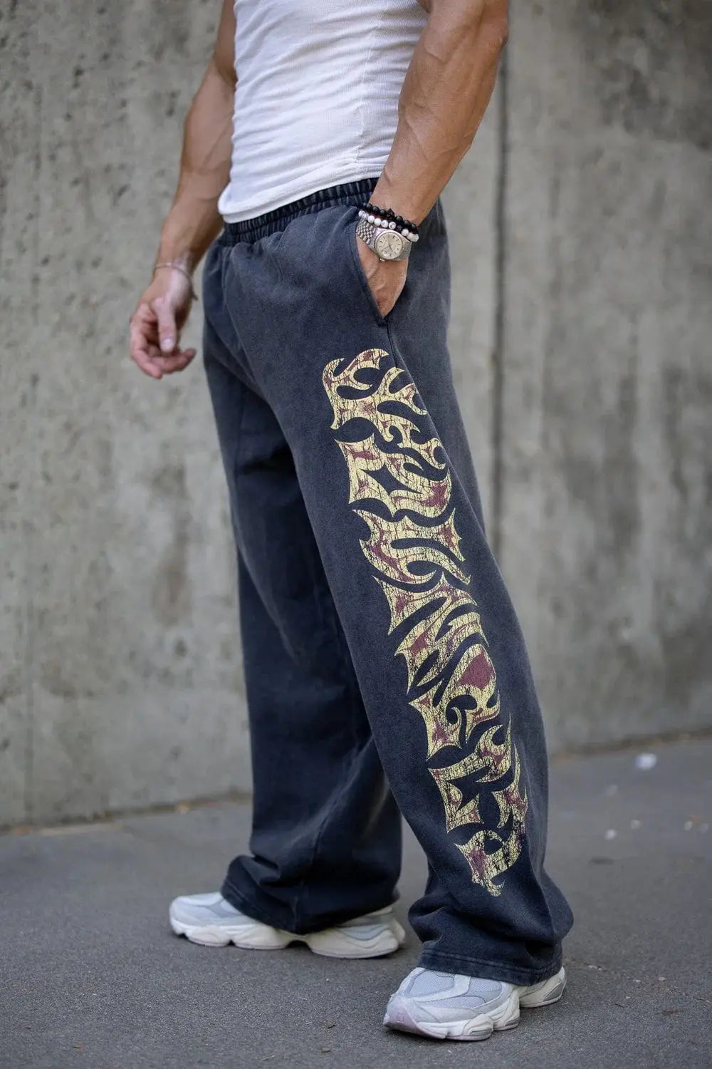 Men’s Cycling Printed Pants