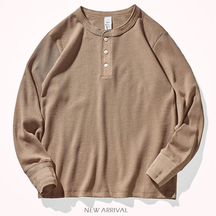 Men’s Heavyweight Henley Shirt