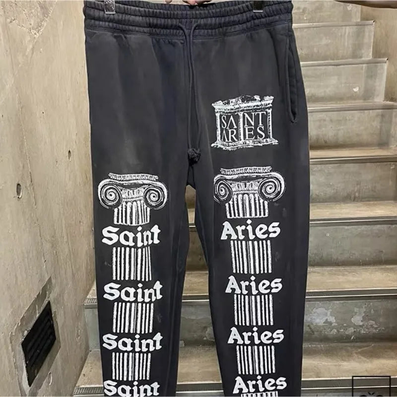 Saint Slogan Hoodies Set