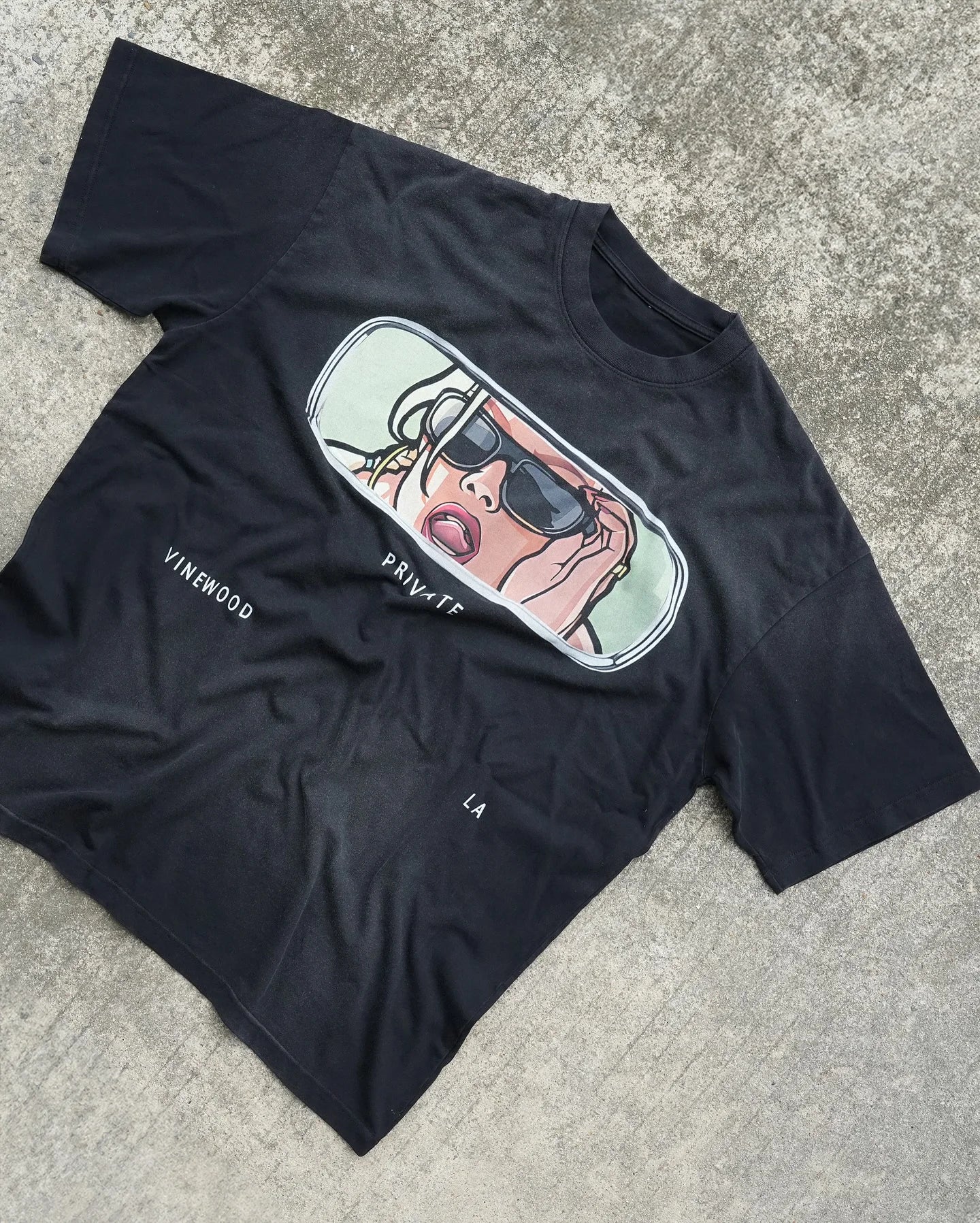 KEEP IT PRIVATE Skull Tee