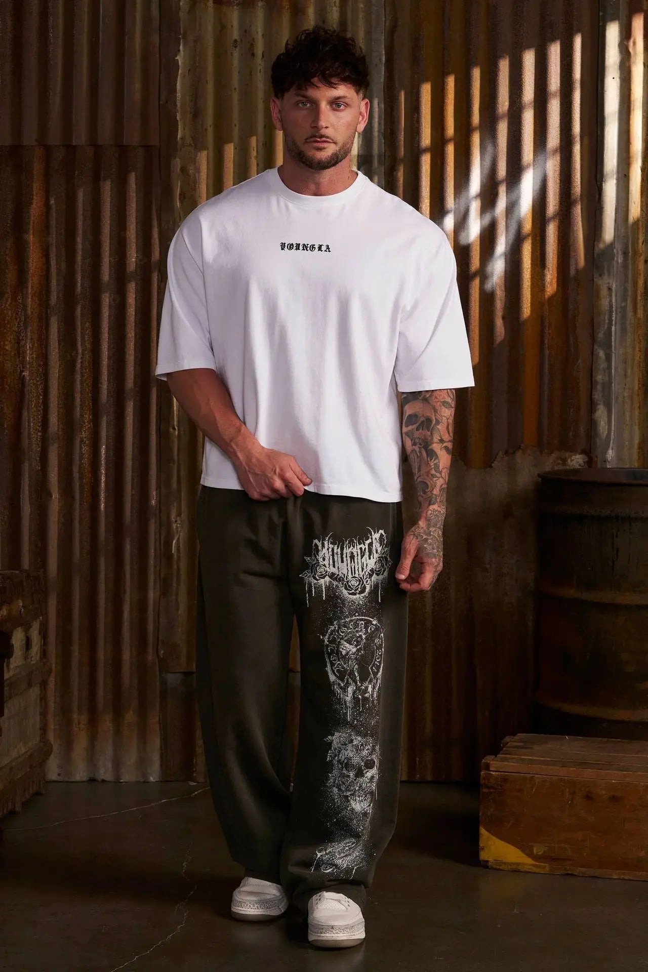 Men’s Cycling Printed Pants
