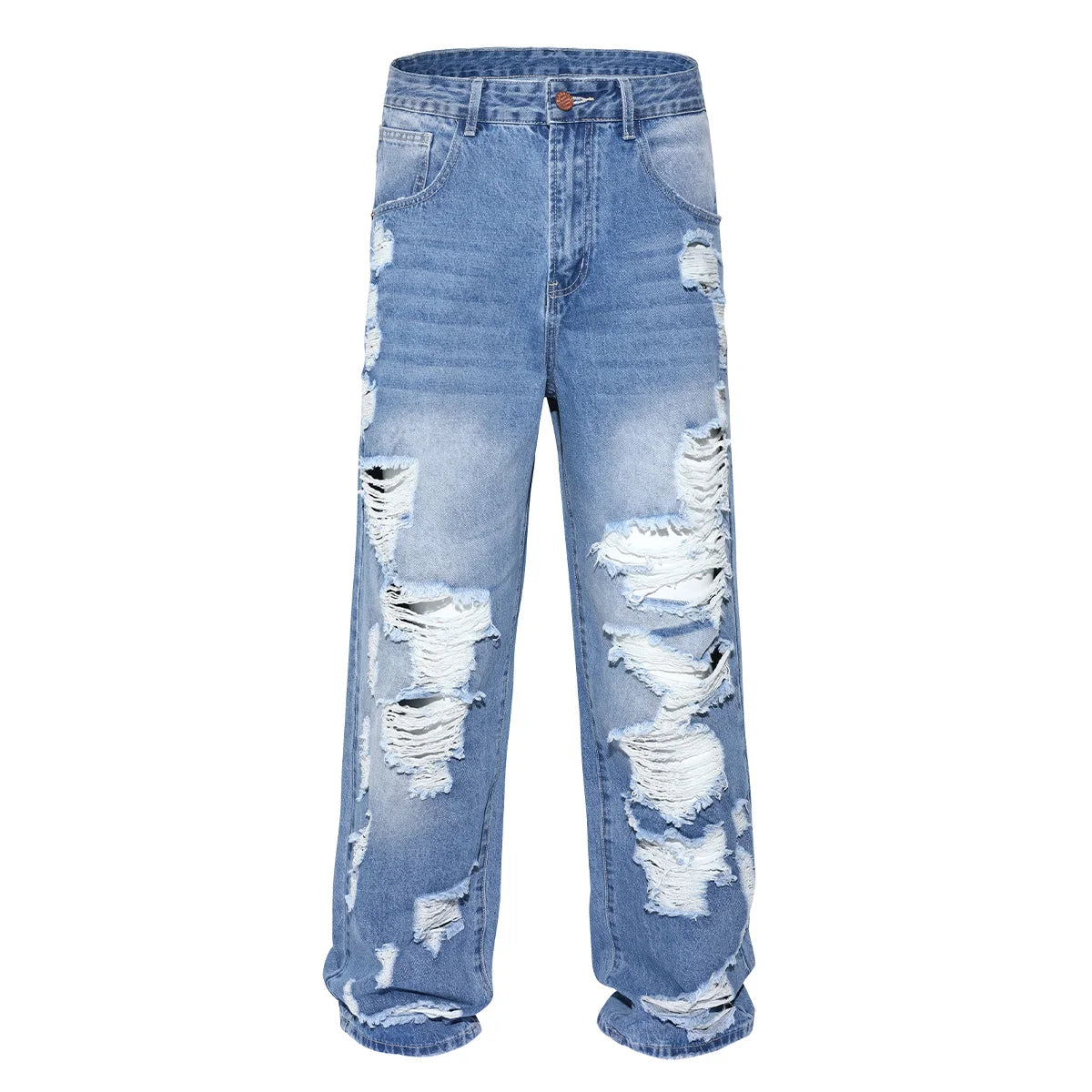 Y2K Ripped Baggy Denim