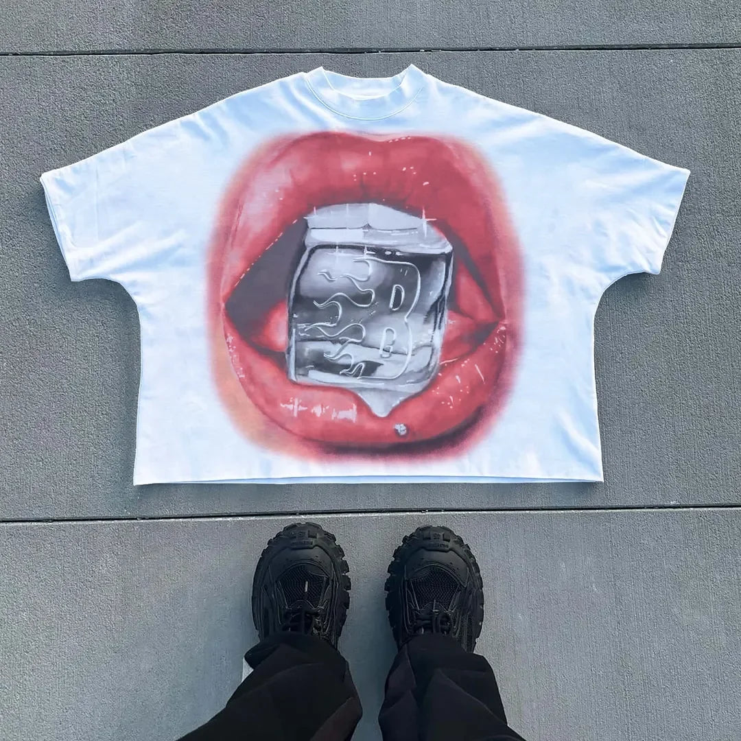 Graphic Statement Loose Fit Tee
