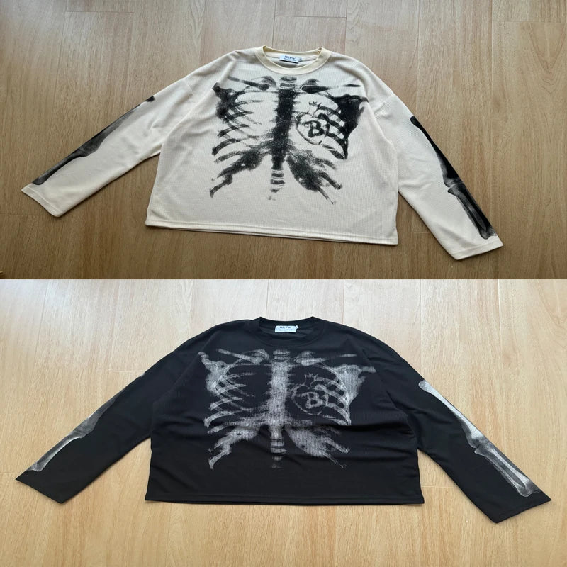 Waffle Skeleton T-Shirt