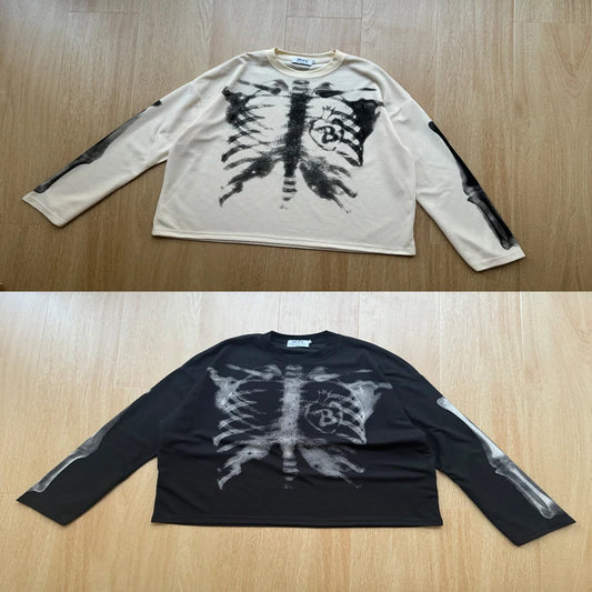 Waffle Skeleton T-Shirt