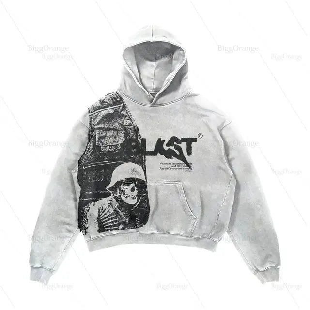 Goth Streetwear Hoodie