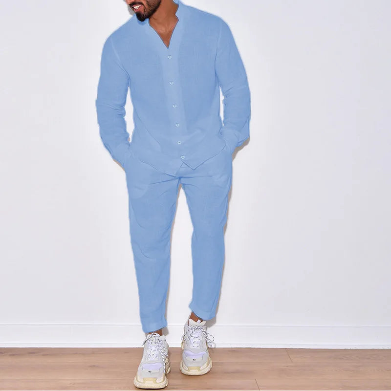 Men’s Monochrome Casual Suit