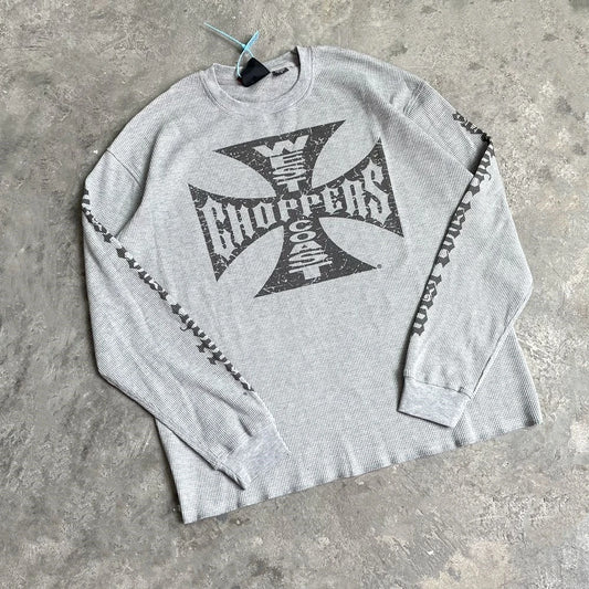 West Coast Choppers Grey T-Shirt