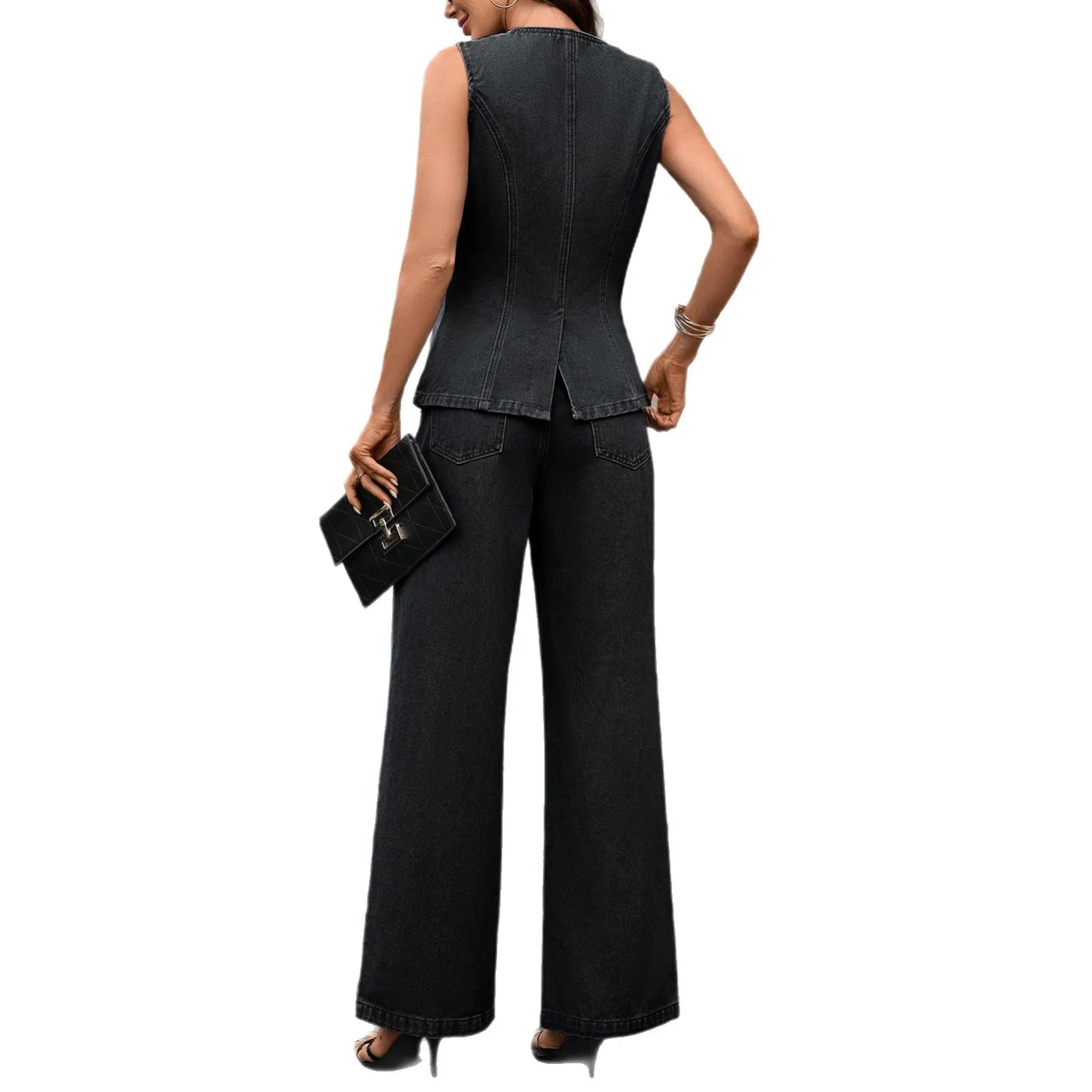 Two-Piece Vest Set