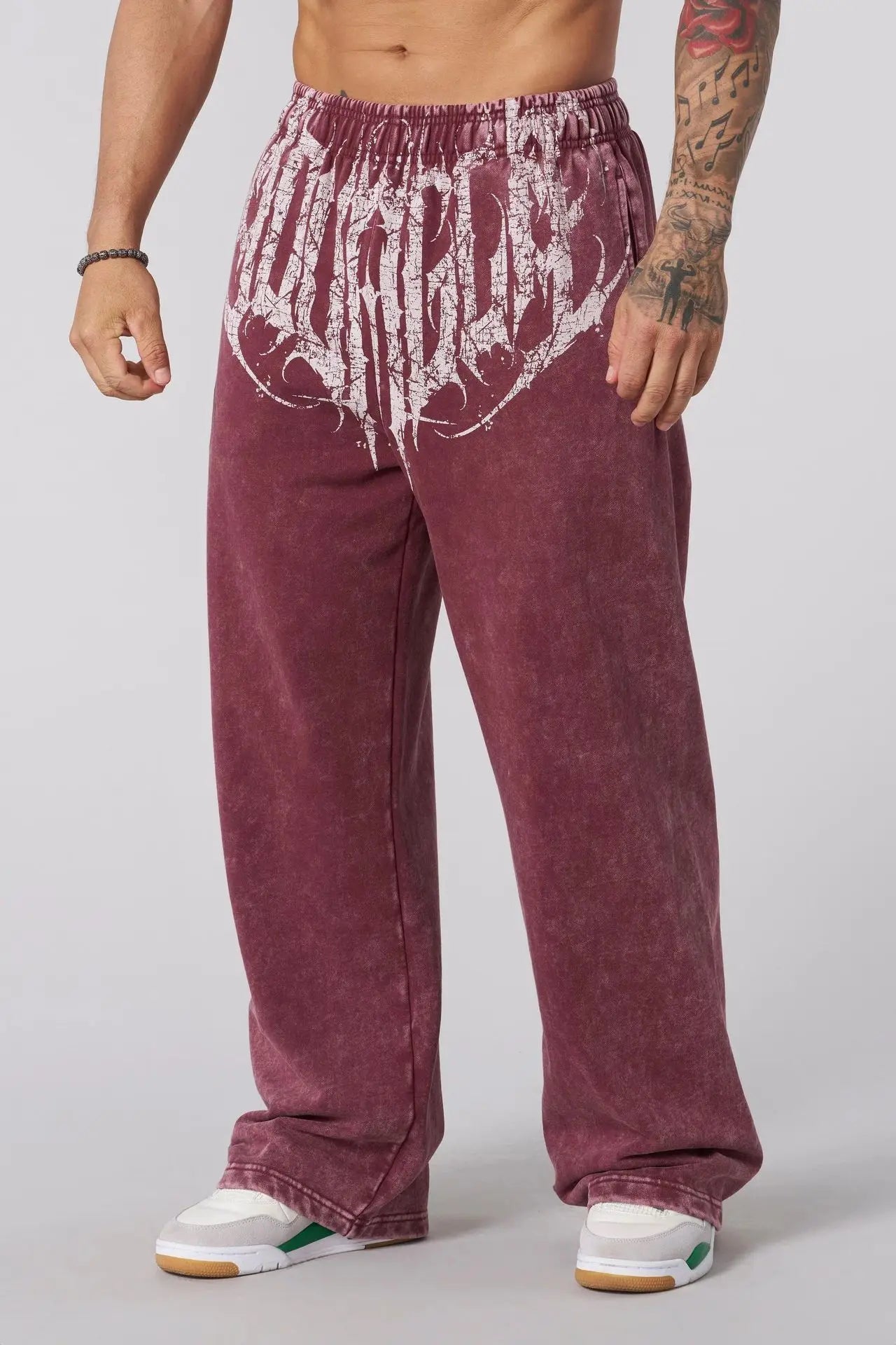 Men’s Cycling Printed Pants
