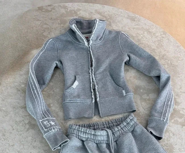 Y2K Embroidery Sports Set