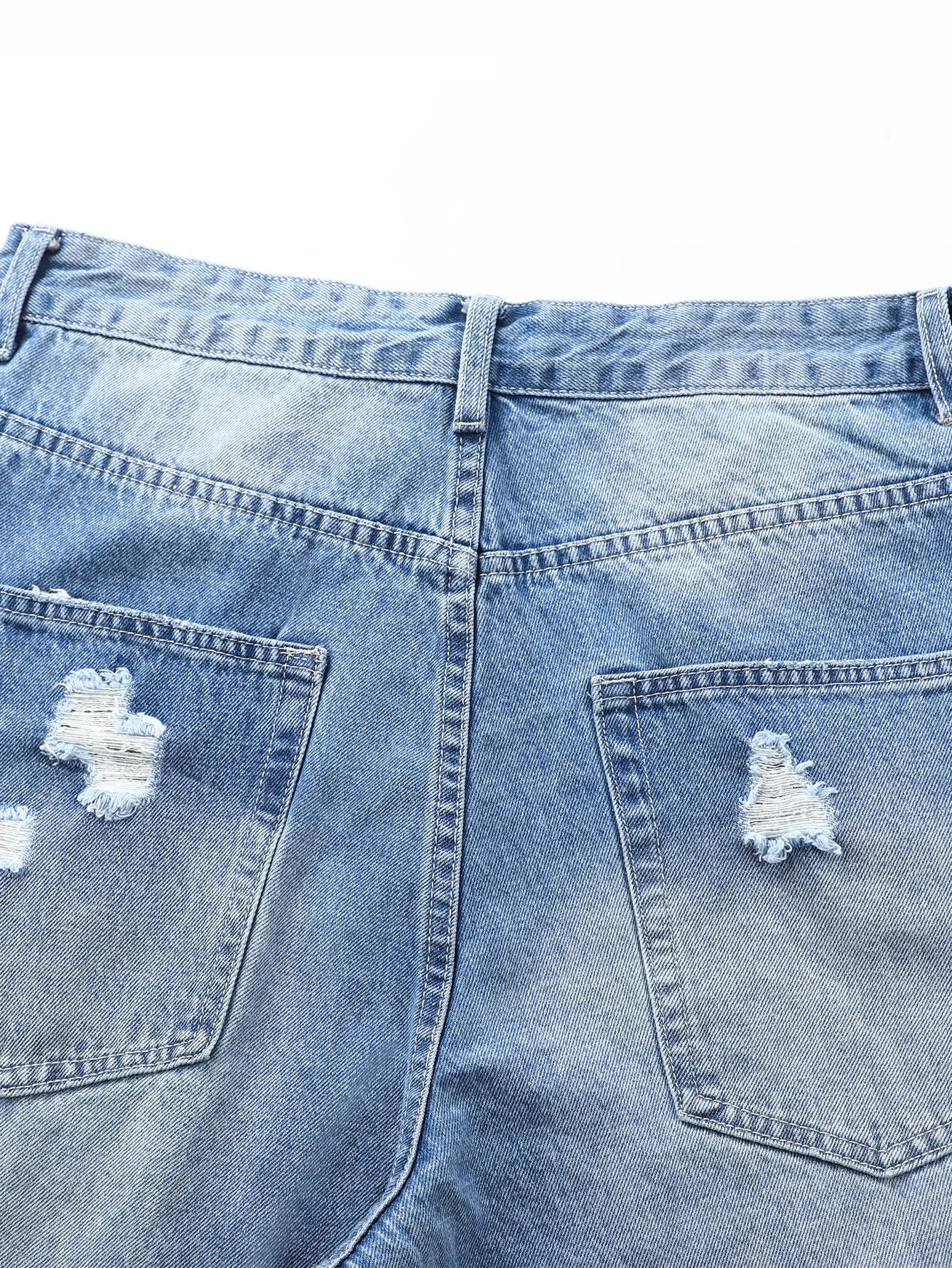 Y2K Ripped Baggy Denim