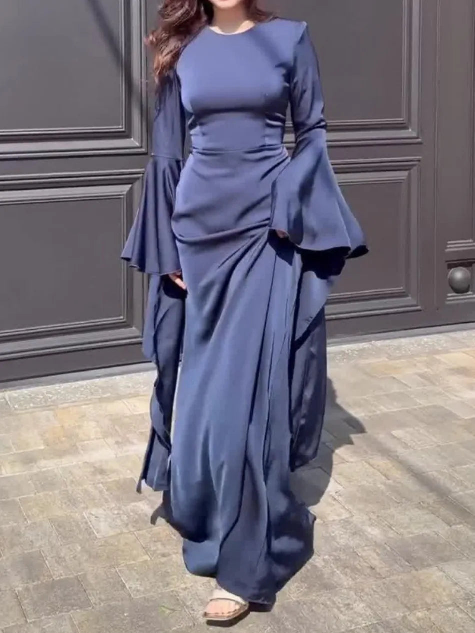 A-Line Chiffon Dress