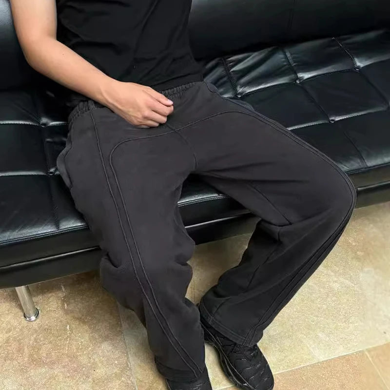 Loose Drawstring Sweatpants