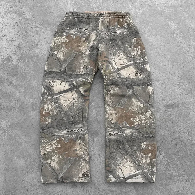 Y2K Camo Loose Pant