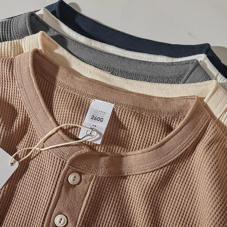 Men’s Heavyweight Henley Shirt