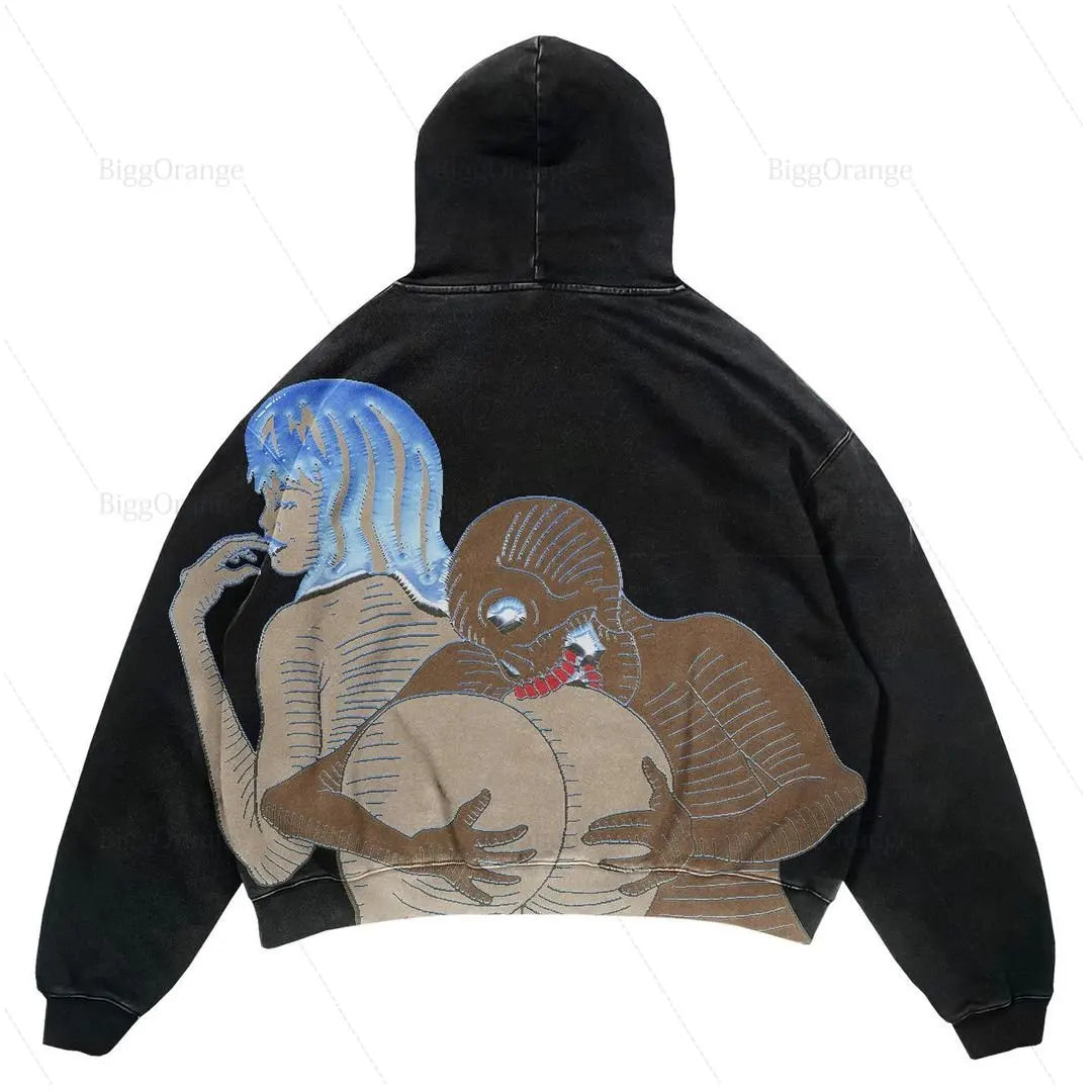 Goth Streetwear Hoodie