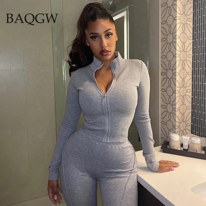 Women Workout Sweat Set
