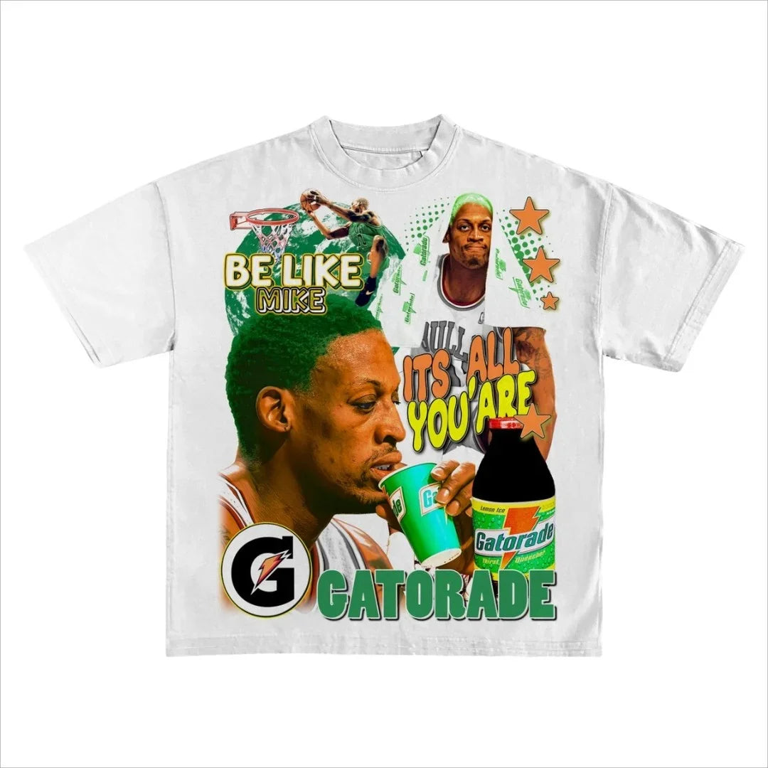 Y2K Vintage Basketball T-Shirt