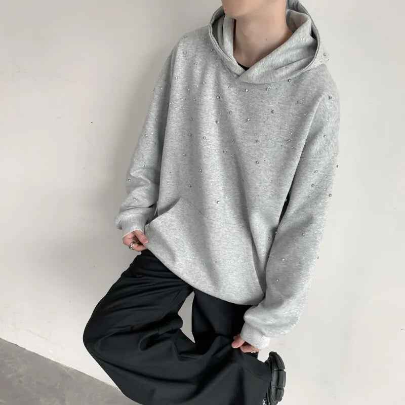Unisex Rhinestone Hoodie
