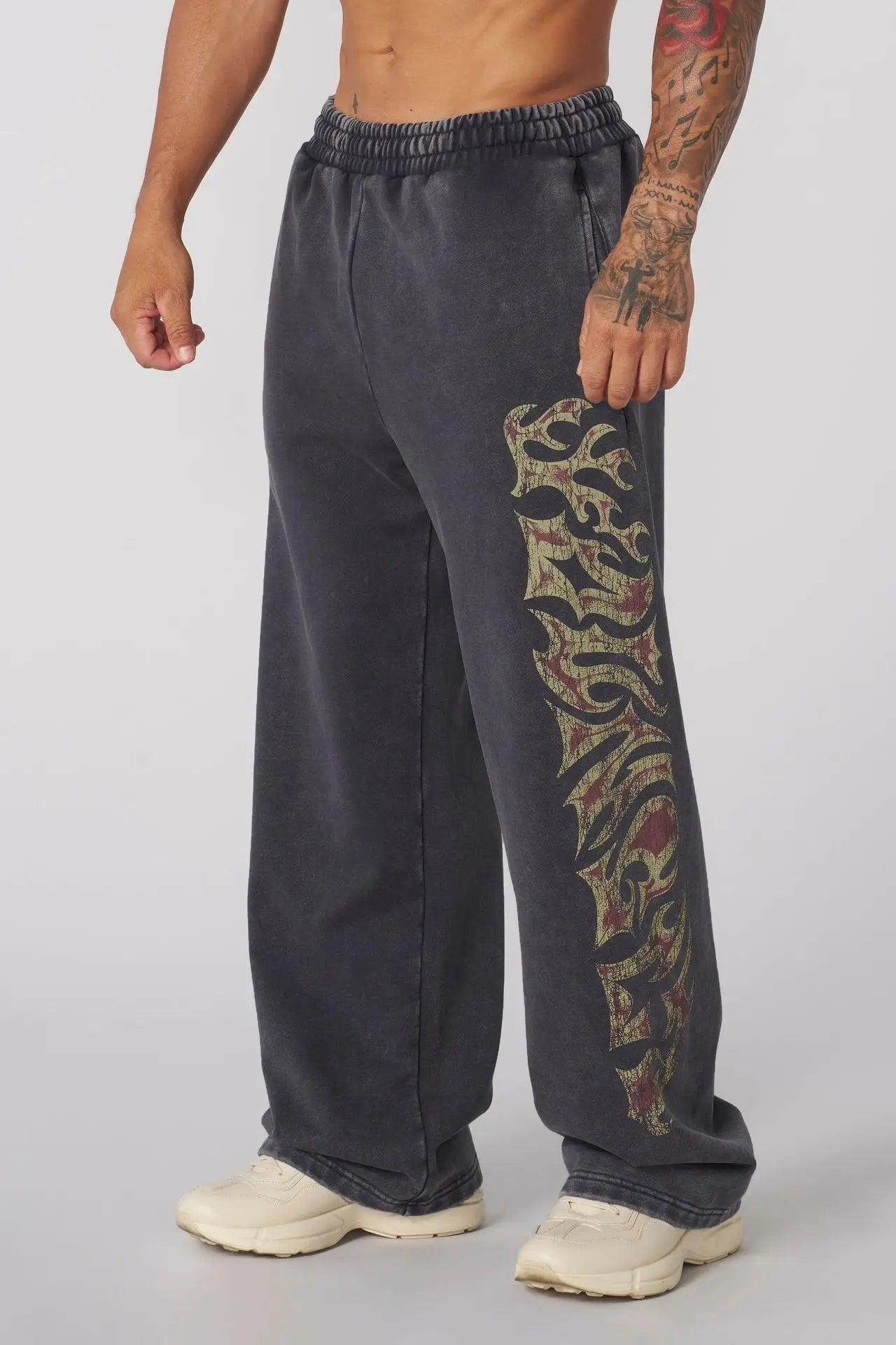 Men’s Cycling Printed Pants