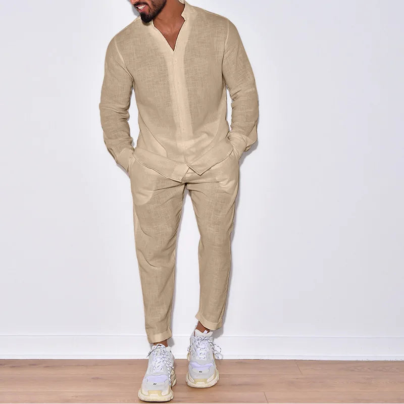 Men’s Monochrome Casual Suit