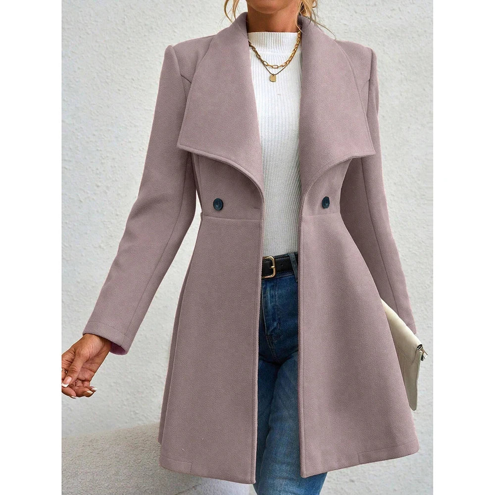 Valentine’s Day Button-Up Coat