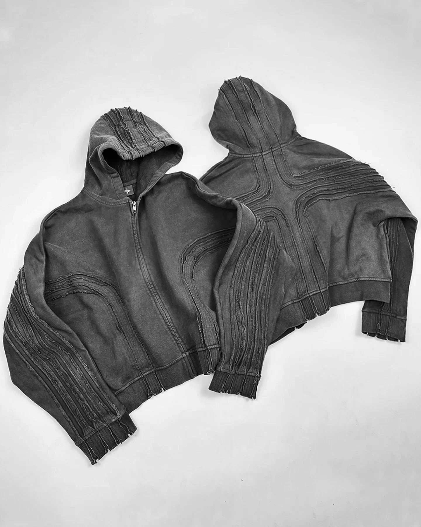 Vintage Patchwork Zip Jacket