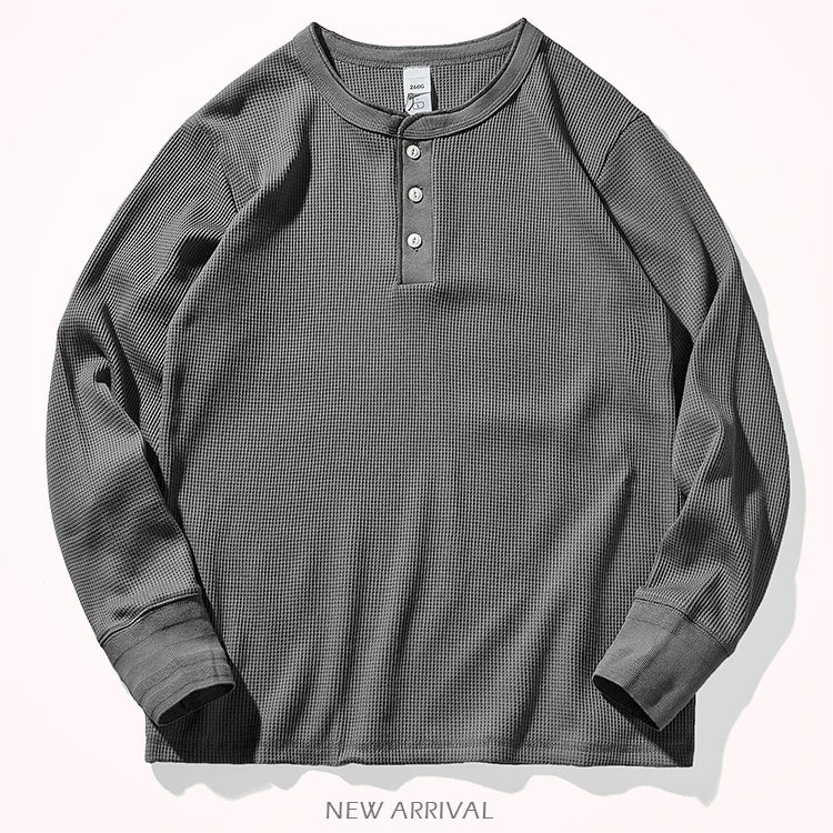 Men’s Heavyweight Henley Shirt