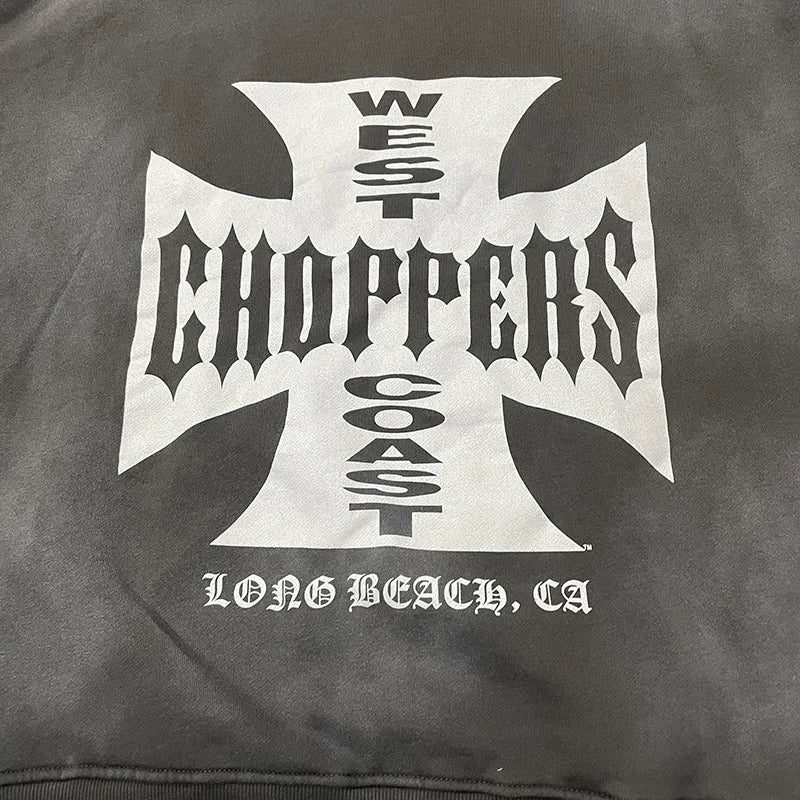 Vintage Washed West Coast Hoodie
