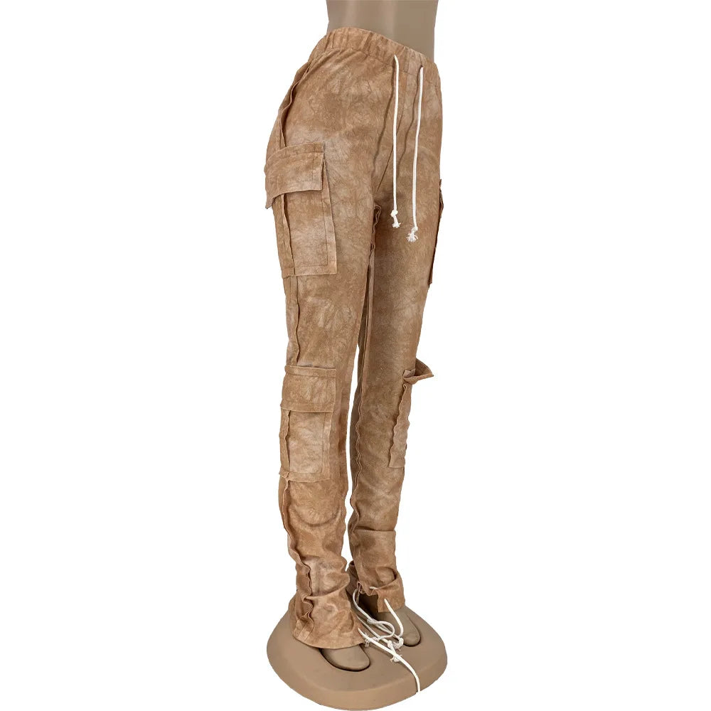 Tie-Dye Cargo Pants