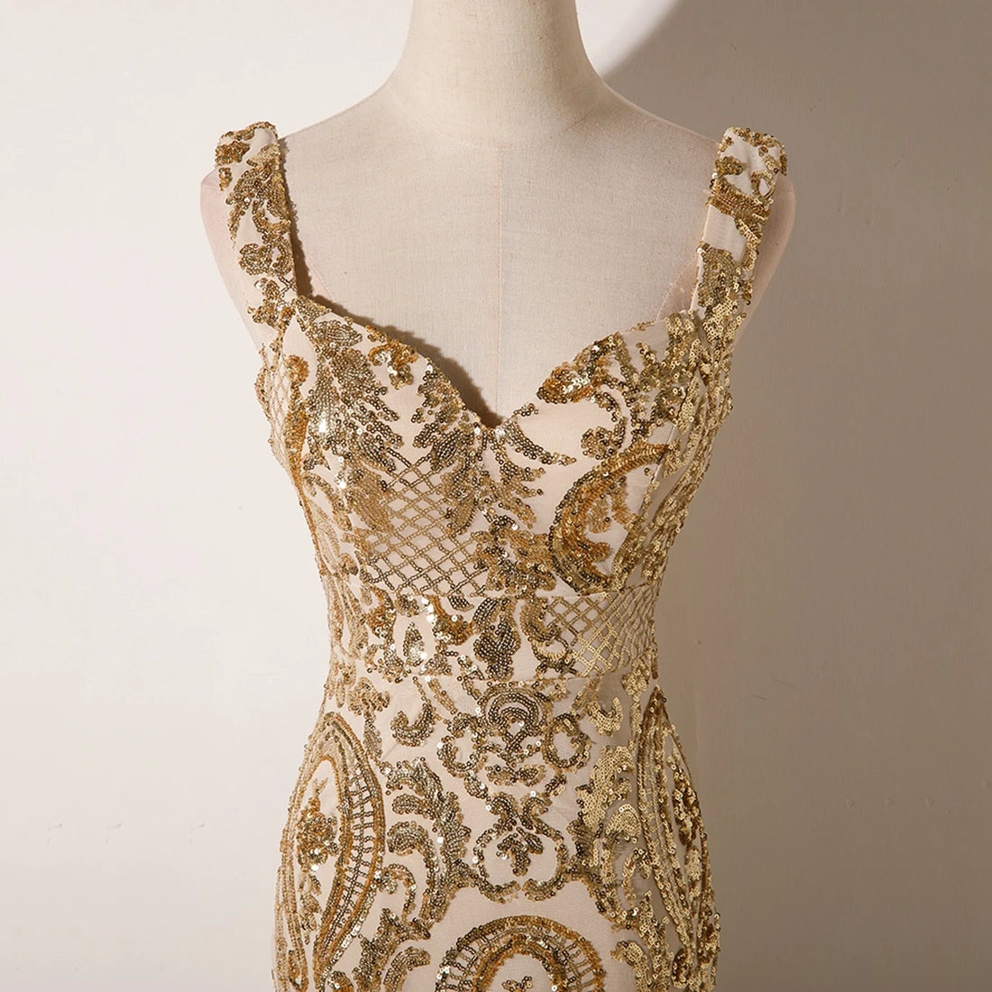 Mermaid Floor Length Dress