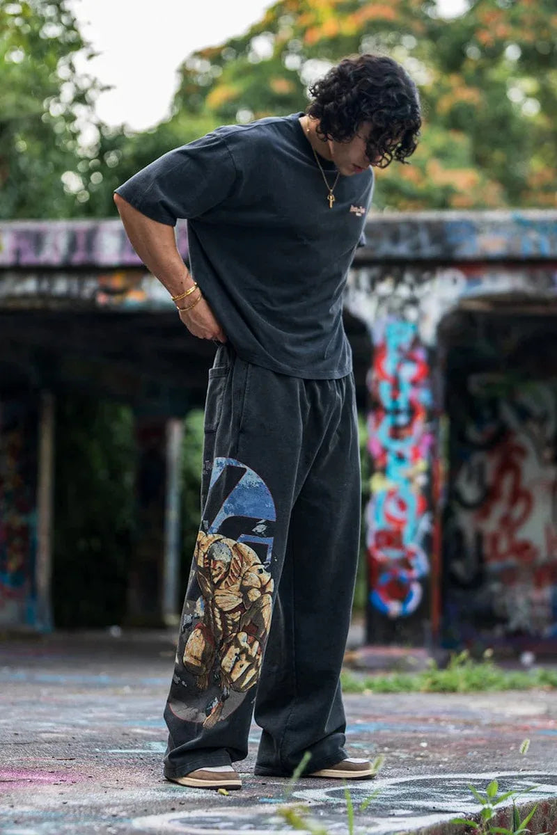 Men’s Cycling Printed Pants