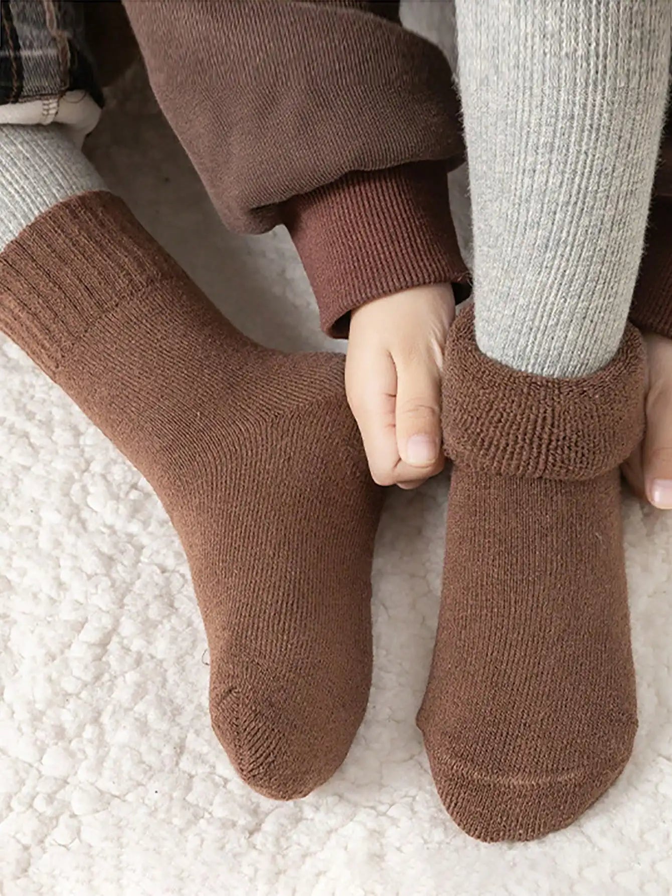 Children Fleece Lined Socks