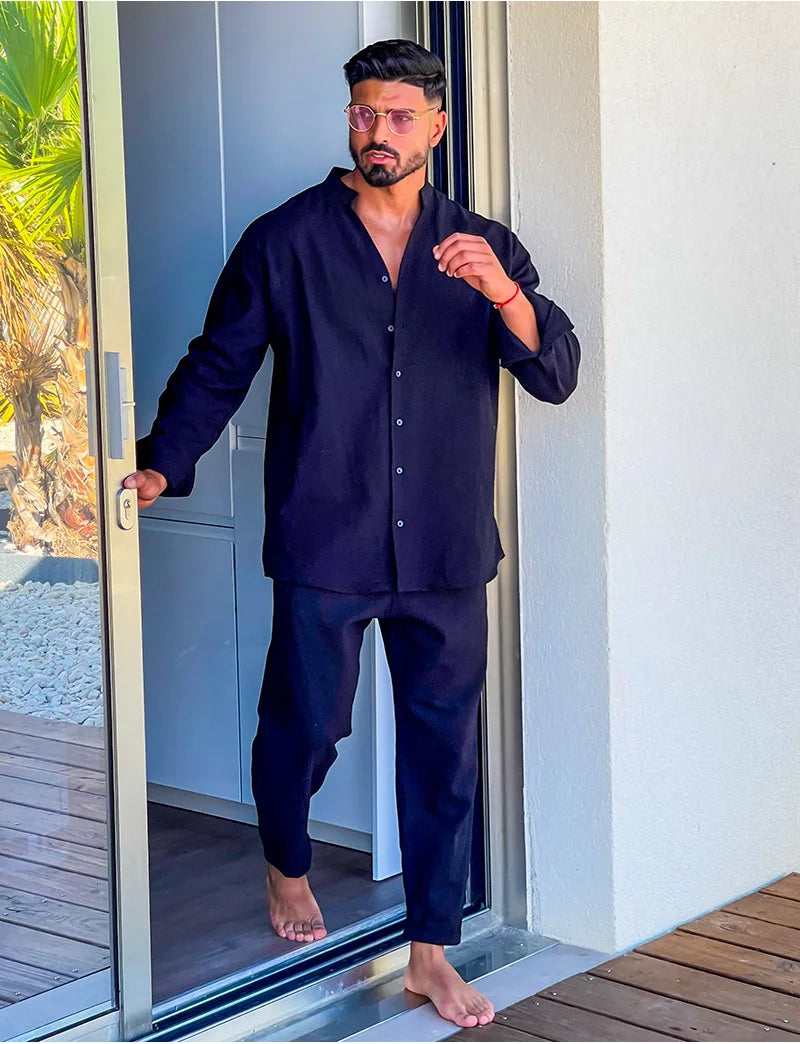 Men’s Monochrome Casual Suit