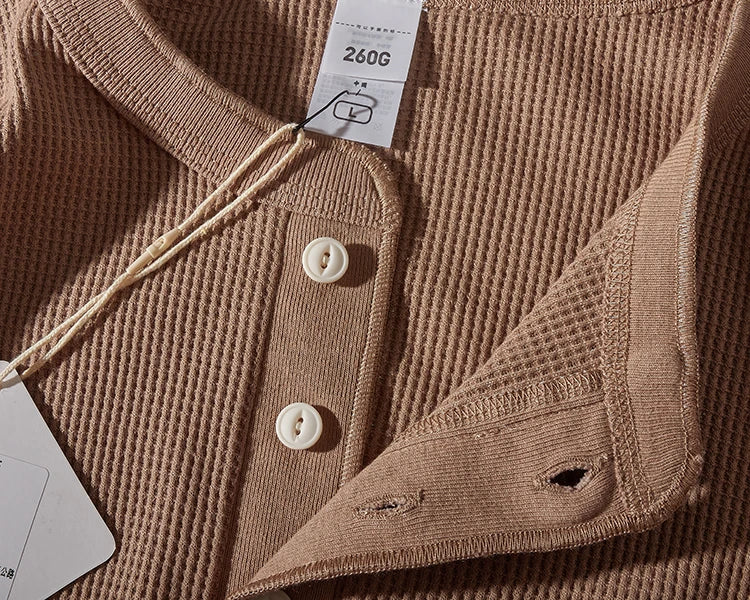 Men’s Heavyweight Henley Shirt