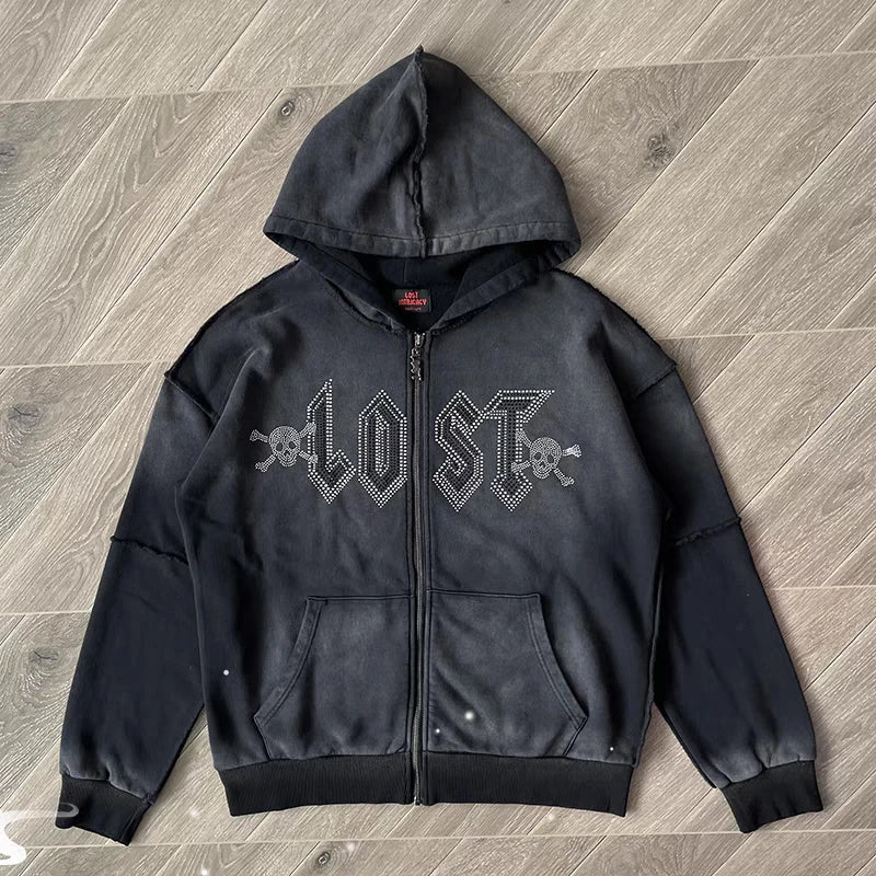 Skull Hoodie Set