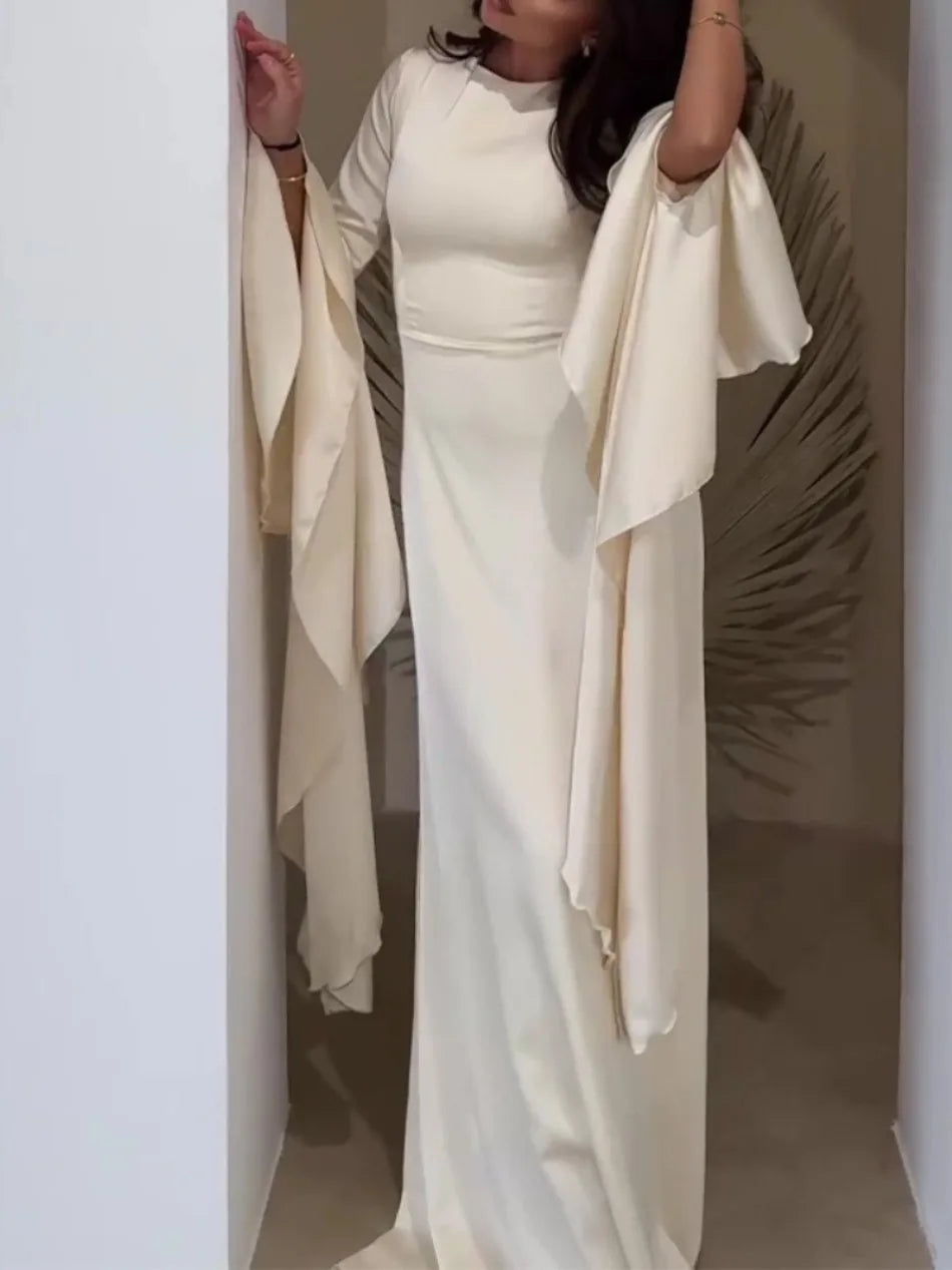 A-Line Chiffon Dress