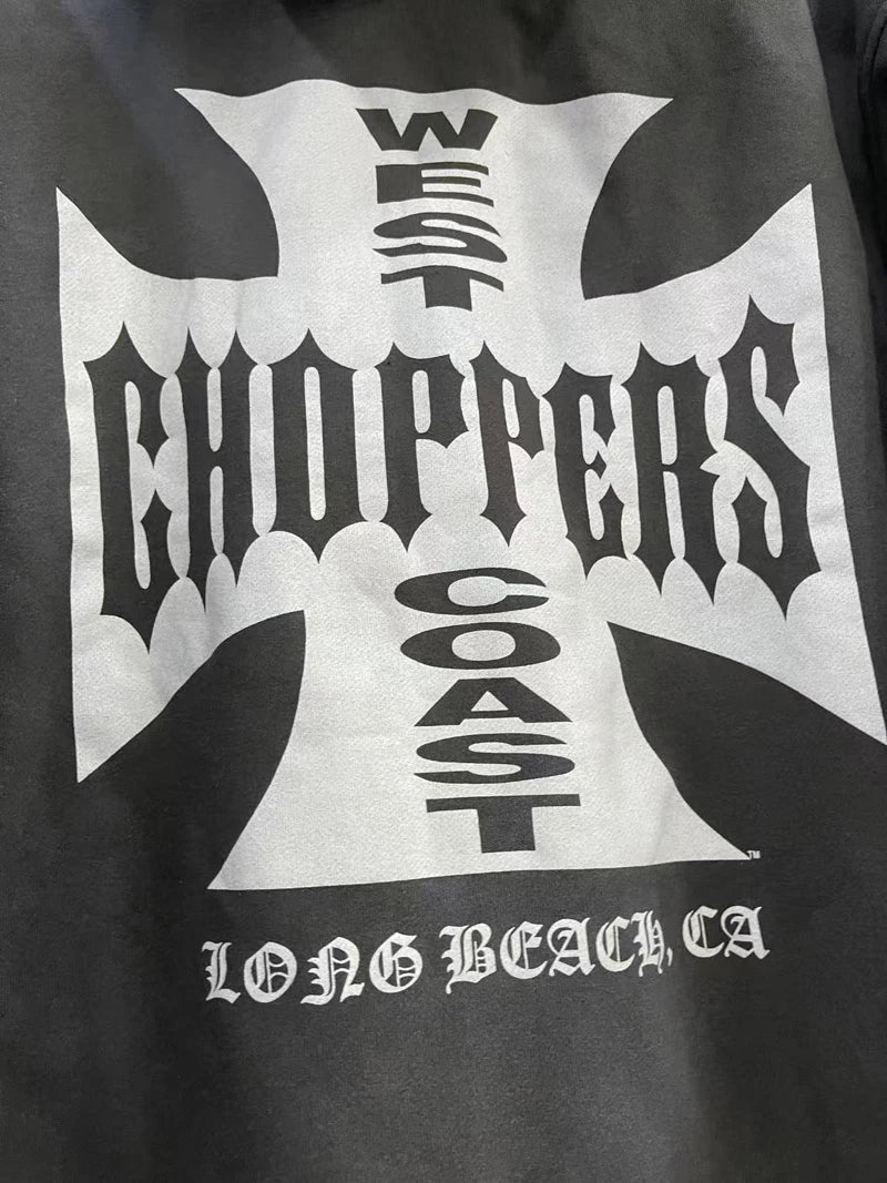 West Coast Washed Zipper Hoodie