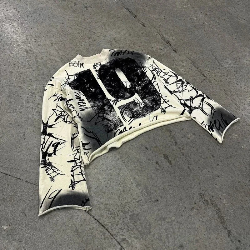 Goth Streetwear Top