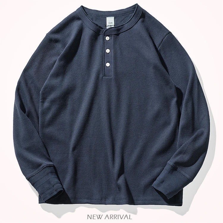 Men’s Heavyweight Henley Shirt