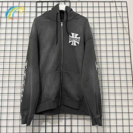 Vintage Washed West Coast Hoodie