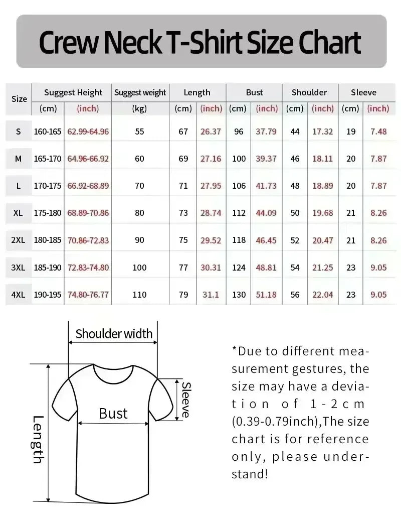 Cotton Streetwear Graphic Tee