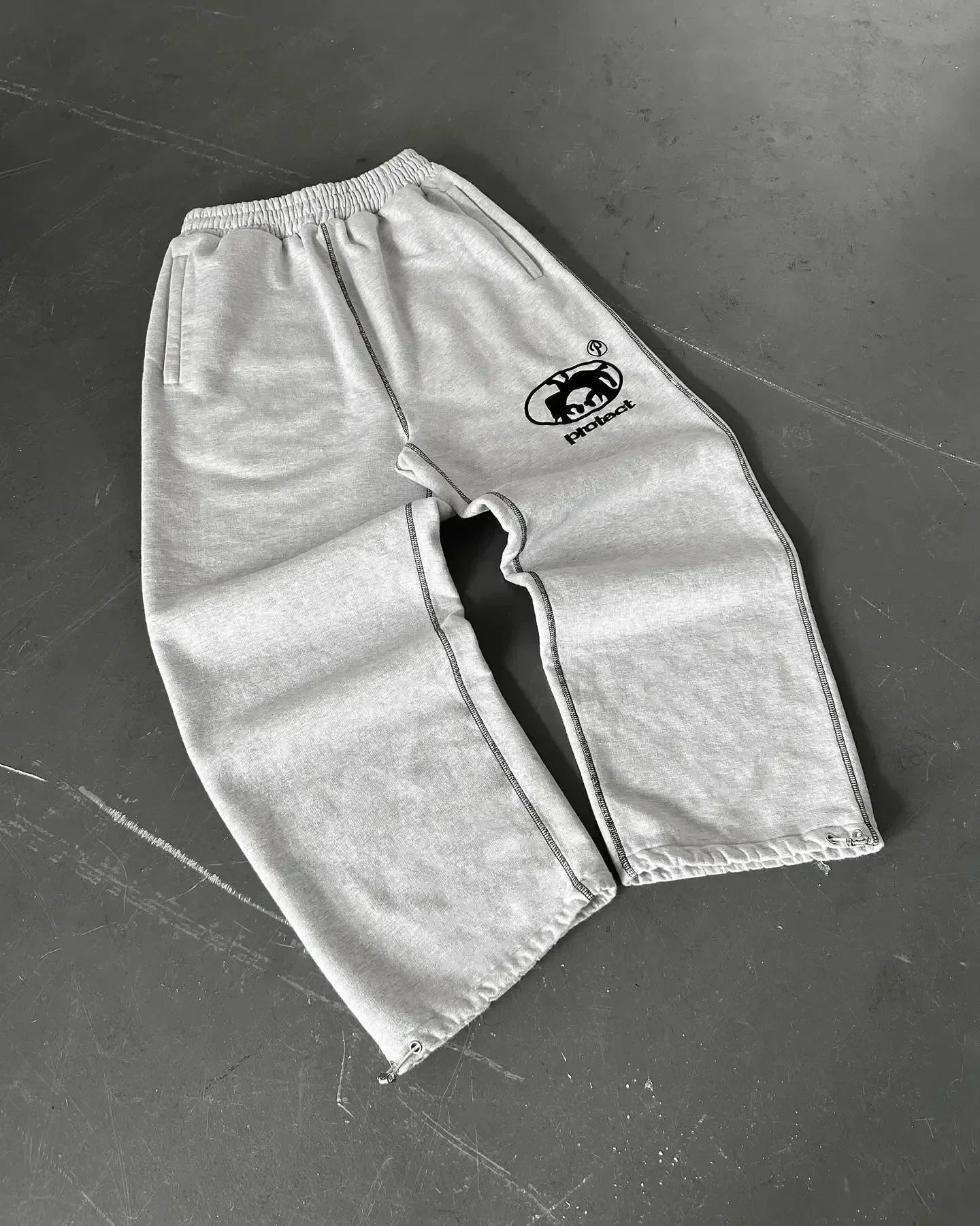 Baggy Pleated SweatPants