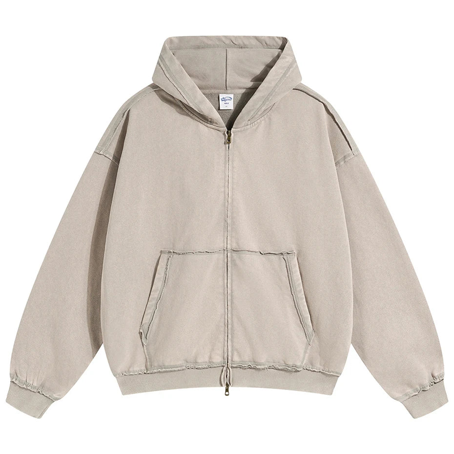 Vintage Zipper Hoodie