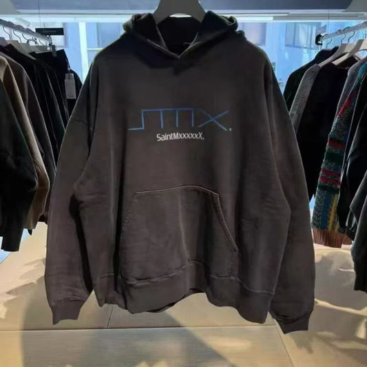 Vintage Distressed Hoodie