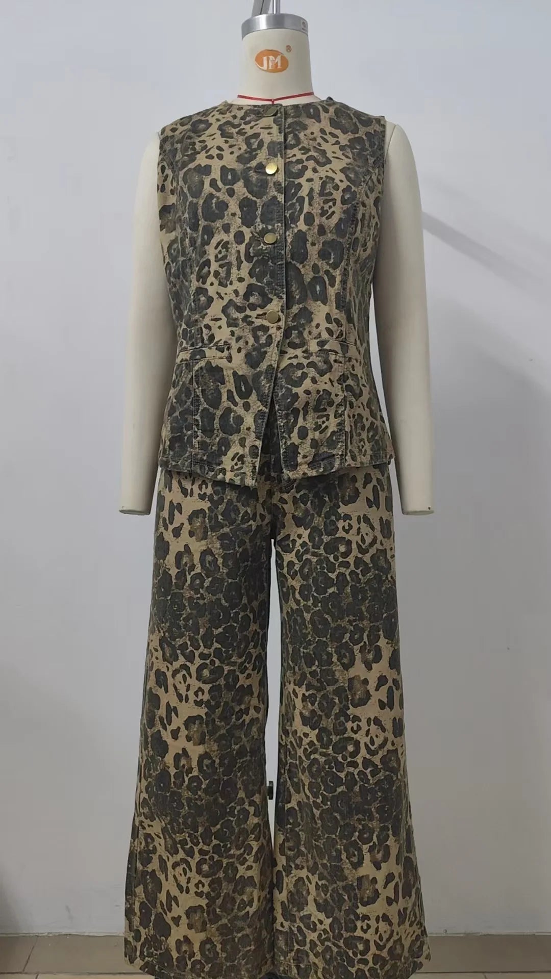 Two-Piece Vest Set