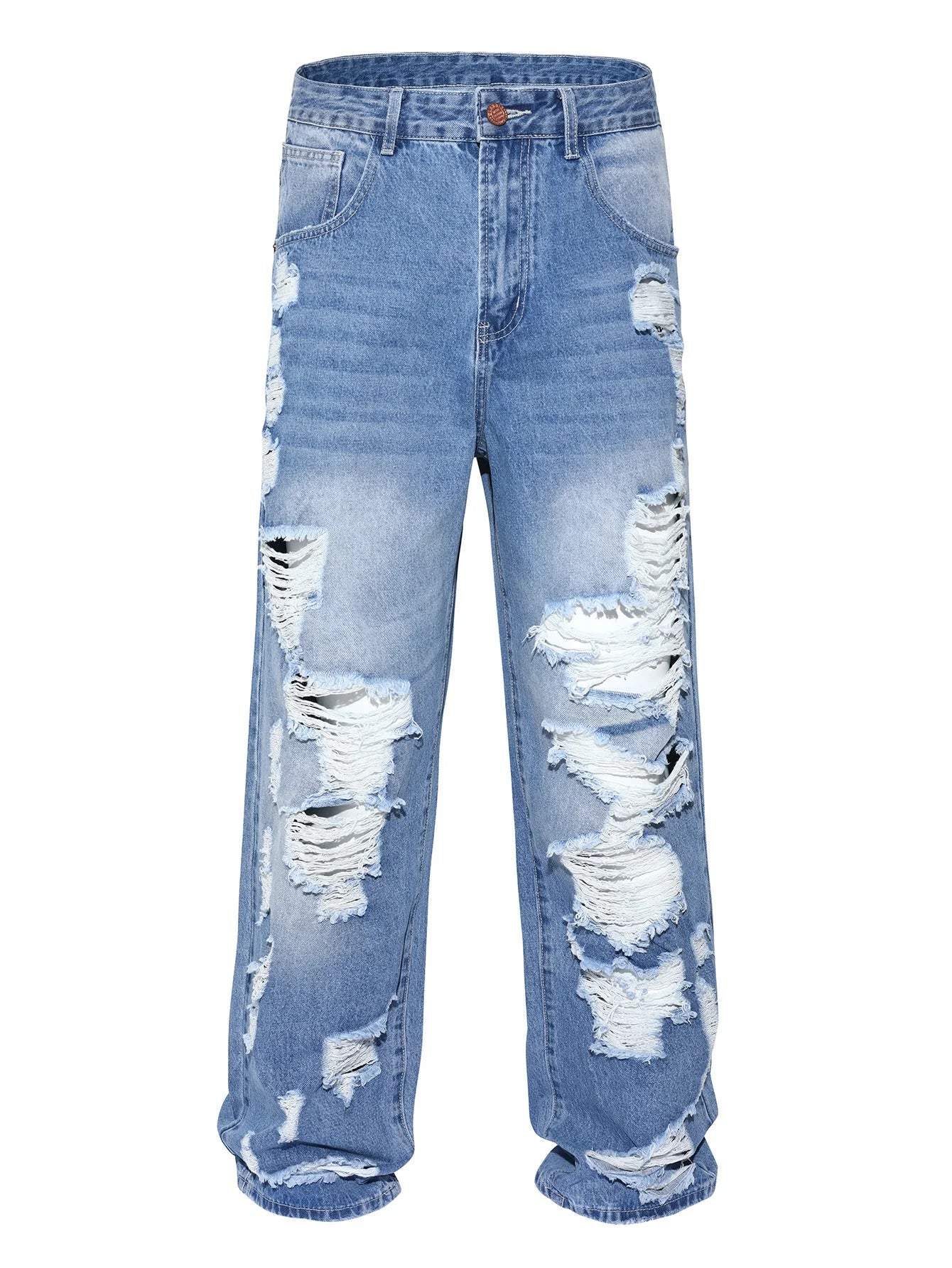 Y2K Ripped Baggy Denim