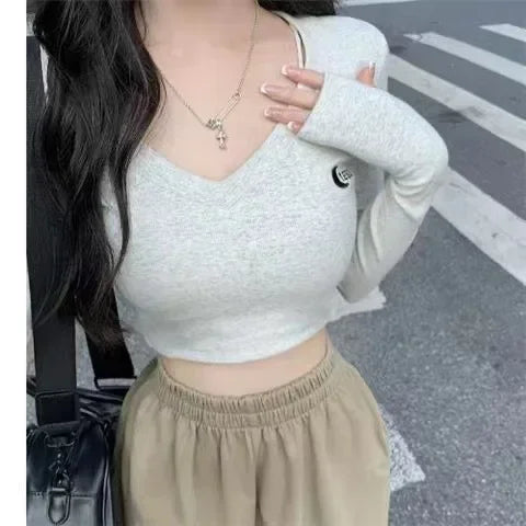 Loose Fit White Heart Pants