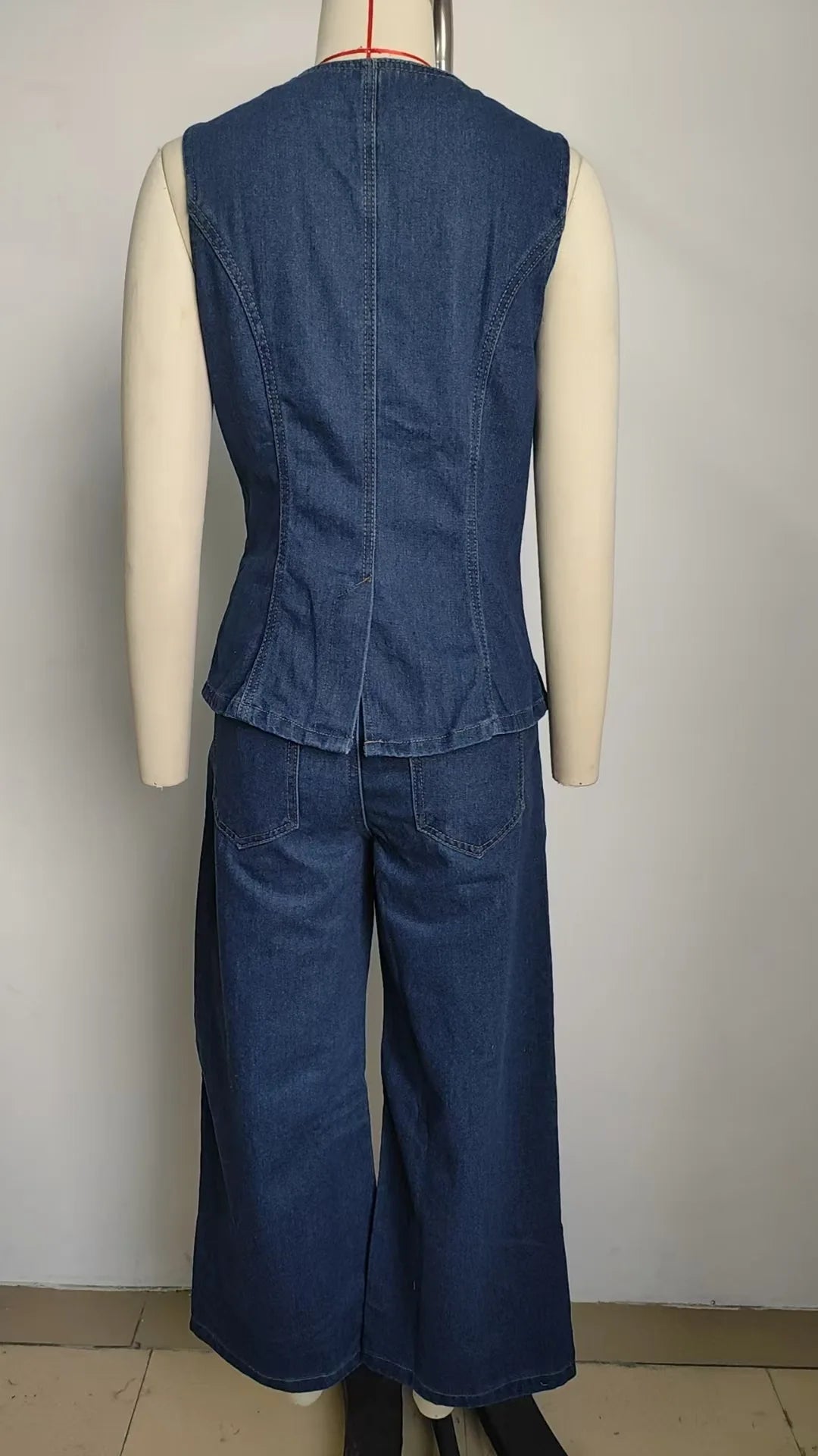Two-Piece Vest Set